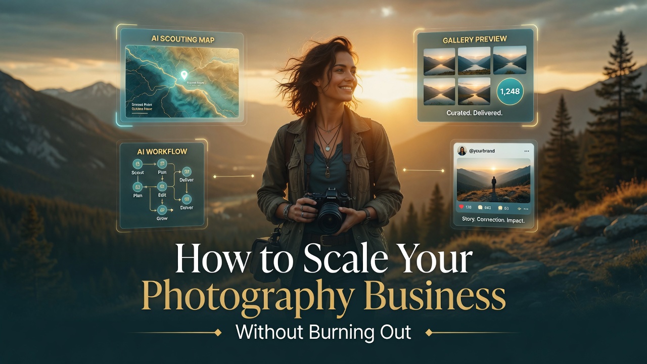 How to Scale Your Photography Business Without Burning Out