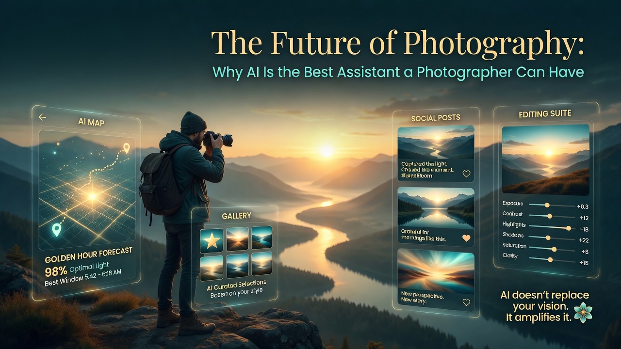 The Future of Photography: Why AI Is the Best Assistant a Photographer Can Have