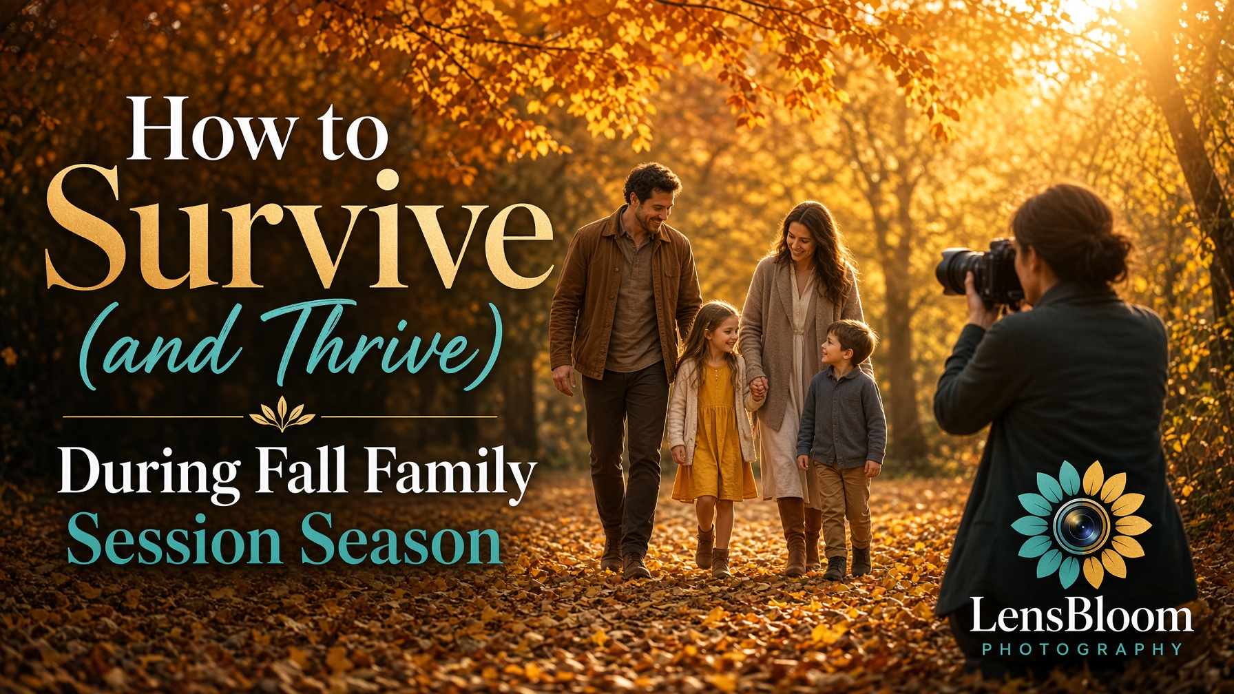 How to Survive (and Thrive) During Fall Family Session Season